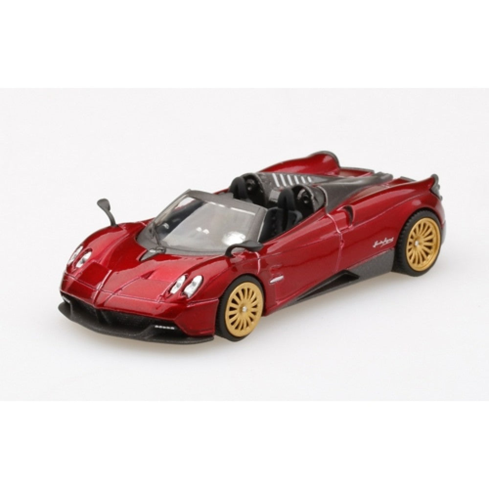 1/64 MINI GT MGT00050-R PAGANI HUAYRA ROADSTER ROSSO MONZA RHD