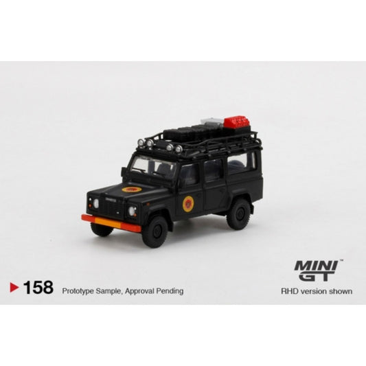 1/64 MINI GT MGT00158-R LAND ROVER DEFENDER 110 BADAN INTELIJEN NEGARA INDONESIA RHD EMS EXCLUSIVE