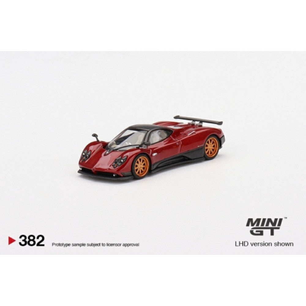 1/64 MINI GT MGT00382-L PAGANI ZONDA F ROSSO DUBAI (LHD)