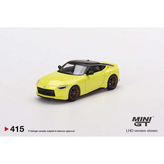 1/64 MINI GT MGT00415-L NISSAN Z PROTO SPEC 2023 IKAZUCHI YELLOW LHD