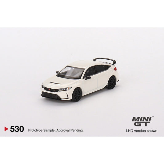 1/64 MINI GT MGT00530-L HONDA CIVIC TYPE R CHAMPIONSHIP WHITE 2023 LHD