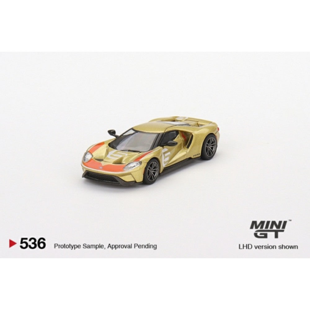 1/64 MINI GT MGT00536-L FORD GT HOLMAN MOODY HERITAGE EDITION (LHD)