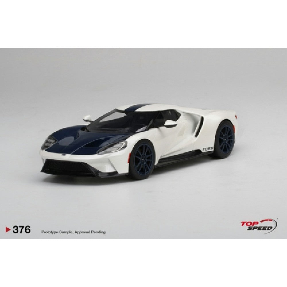 THIS ITEM IS AVAILABLE TO ORDER FROM OUR SUPPLIER - 1/18 TOP SPEED TS0376 FORD GT 64 PROTOTYPE HERITAGE EDITION