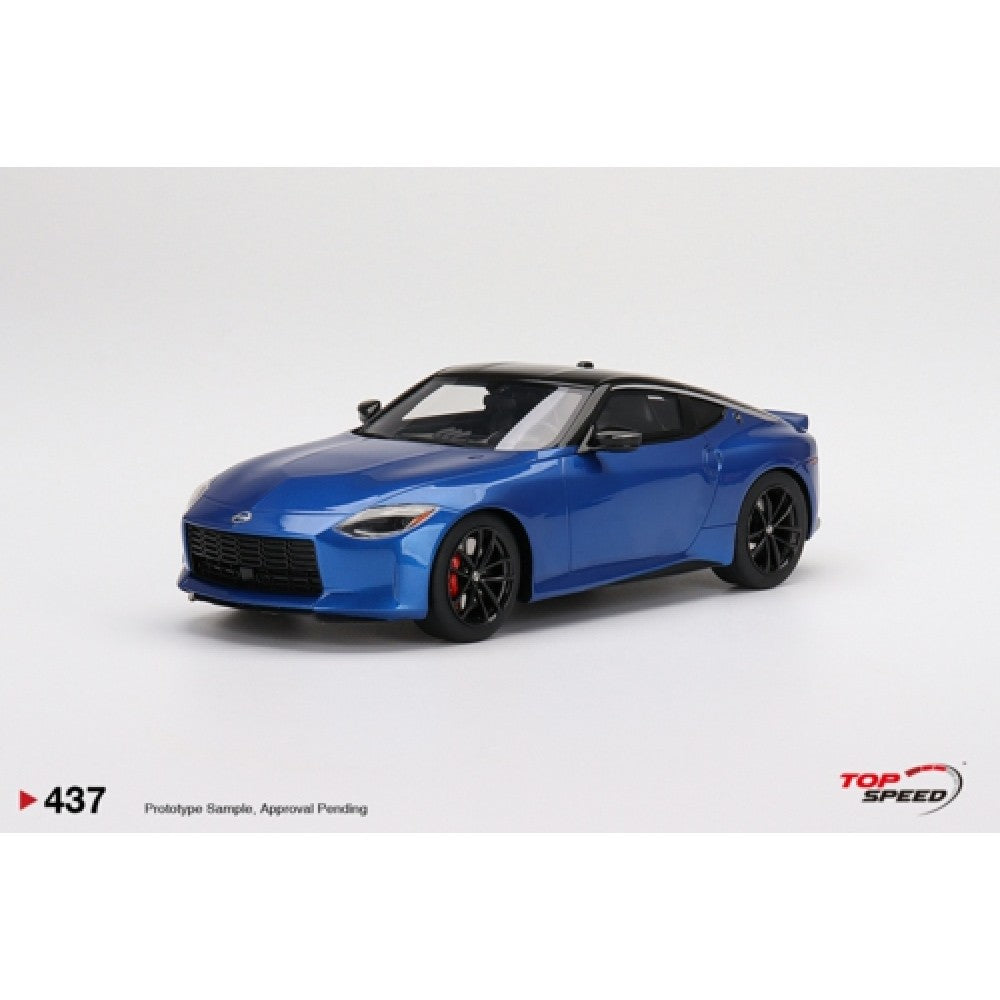 THIS ITEM IS AVAILABLE TO ORDER FROM OUR SUPPLIER - 1/18 TOP SPEED TS0437 NISSAN Z PERFORMANCE 2023 SEIRAN BLUE LHD