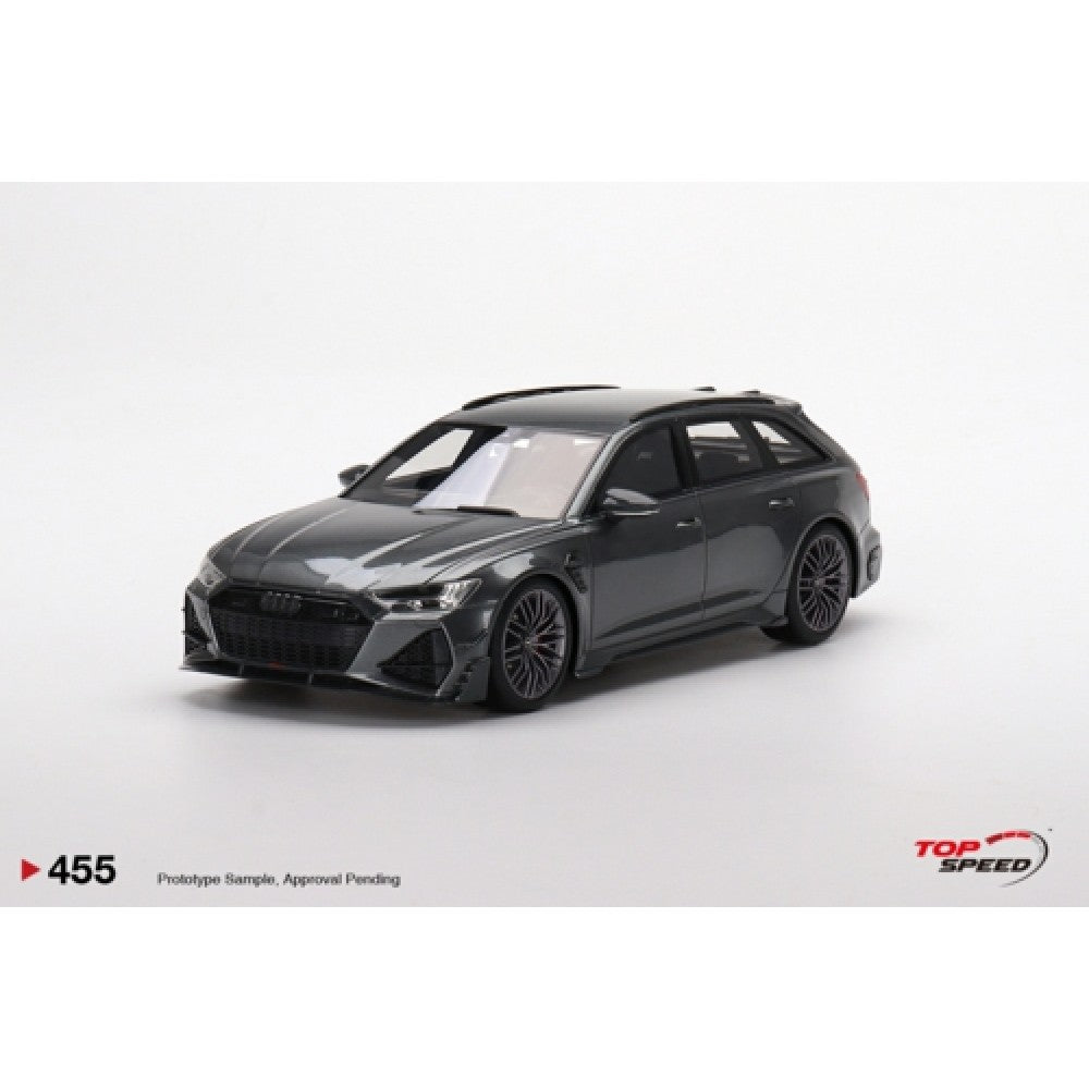 THIS ITEM IS AVAILABLE TO ORDER FROM OUR SUPPLIER - 1/18 TOP SPEED TS0455 AUDI ABT RS6-R DAYTONA GREY