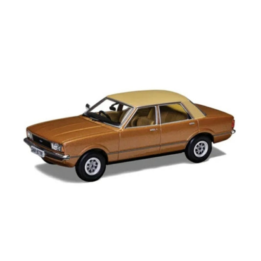 THIS ITEM IS AVAILABLE TO ORDER FROM OUR SUPPLIER - 1/43 CORGI VANGUARDS VA11917 FORD CORTINA MK4 1.6 GL ARIZONA GOLD