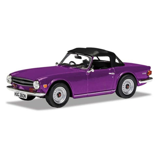 THIS ITEM IS AVAILABLE TO ORDER FROM OUR SUPPLIER - 1/43 CORGI VANGUARDS VA14701 TRIUMPH TR6 MAGENTA